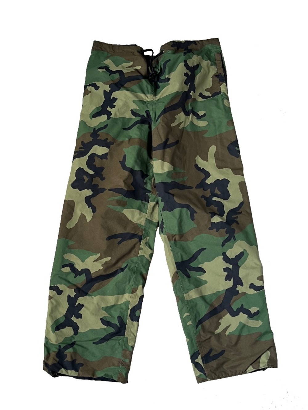 Vintage Military Woodland Camo Gore Tex Reversible Pants